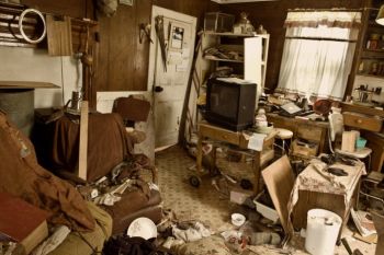 Hoarding clean up in Bryn Mawr by Scavello Handyman Services